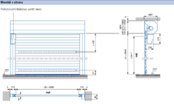 Montáž v otvoru